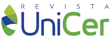 Revista UNICER, em azul e verde